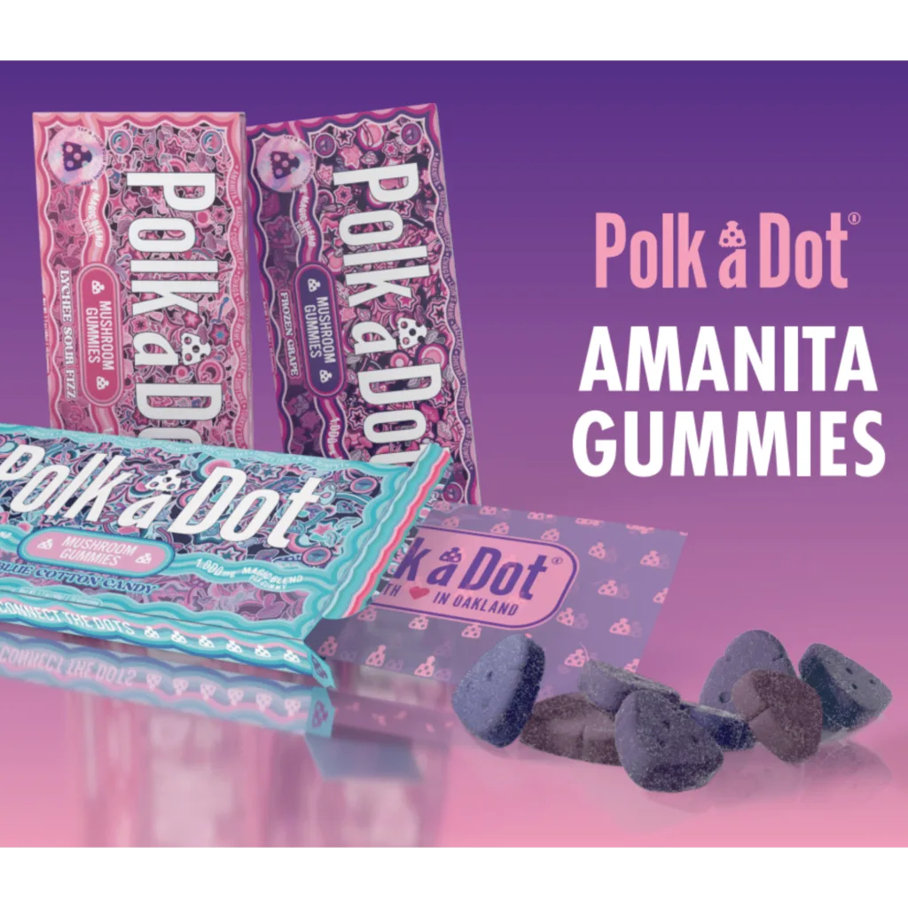 High-quality POLK A DOT MUSHROOM MAGIC BLEND GUMMIES from POLK A DOT.
