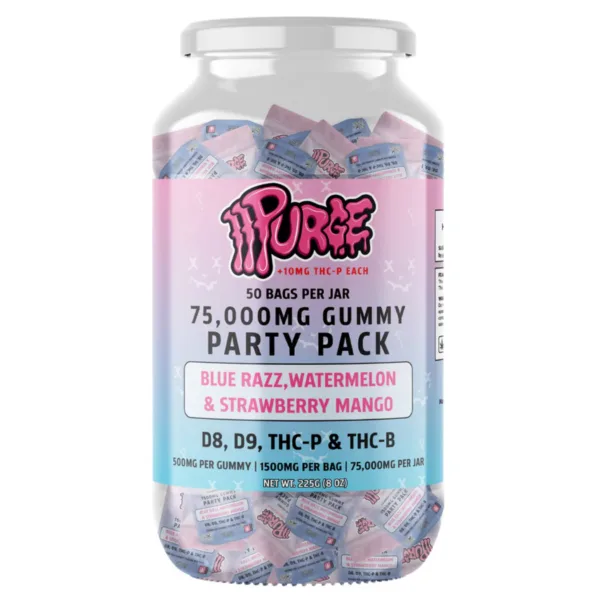 PURGE GUMMY PARTY PACK – PURGE official product photo