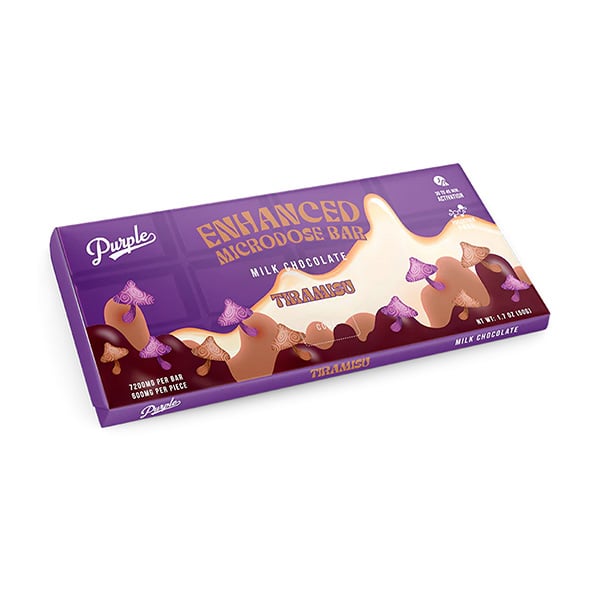 High-quality PURPLE ENHANCED MICRODOSE CHOCOLATE BAR from PURPLE.