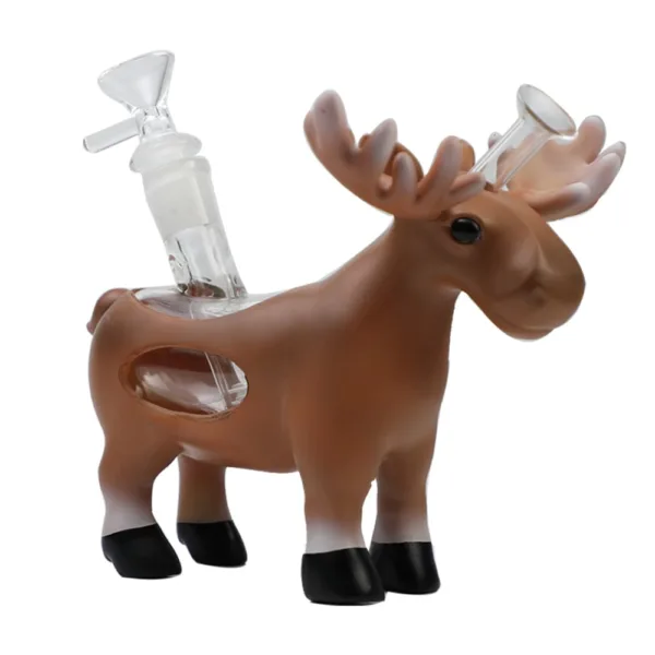 RETRO TV WATER PIPE w/LED from DABTIZED is carefully built for smooth performance and lasting use.