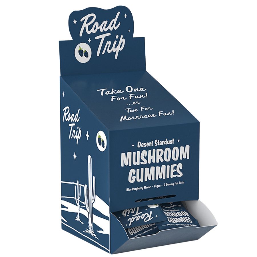 ROAD TRIP DESERT STARDUST BLEND MUSHROOM GUMMIES - Premium and potent formula by ROAD TRIP