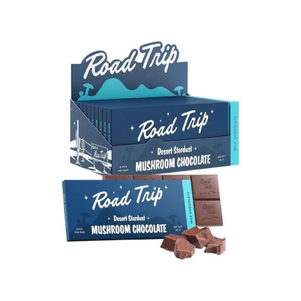 High-quality ROAD TRIP DESERT STARDUST MUSHROOM CHOCOLATE BAR from ROAD TRIP.