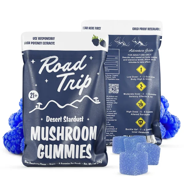 High-quality ROAD TRIP DESERT STARDUST MUSHROOM GUMMIES from ROAD TRIP.