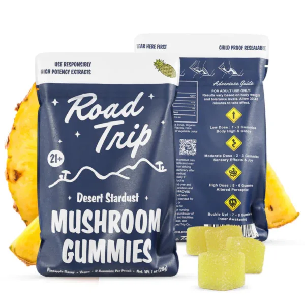 High-quality ROAD TRIP DESERT STARDUST MUSHROOM GUMMIES from ROAD TRIP.