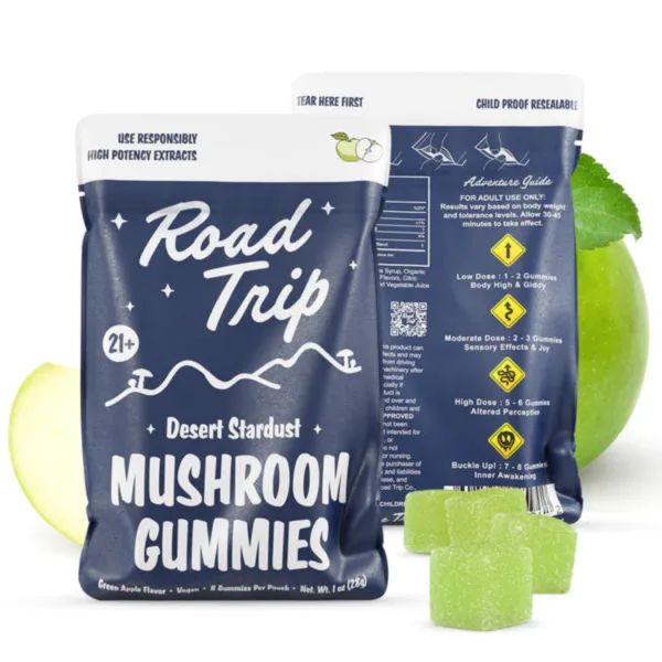 High-quality ROAD TRIP DESERT STARDUST MUSHROOM GUMMIES from ROAD TRIP.