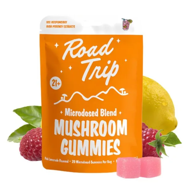 High-quality ROAD TRIP MICRODOSED BLEND MUSHROOM GUMMIES from ROAD TRIP.