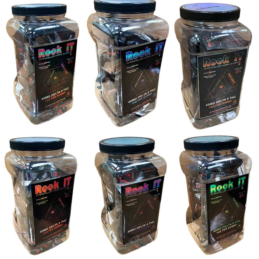 ROCK IT ‘INTERSTELLAR’ SINGLE PACK D9 GUMMIES - Premium and potent formula by ROCK-IT