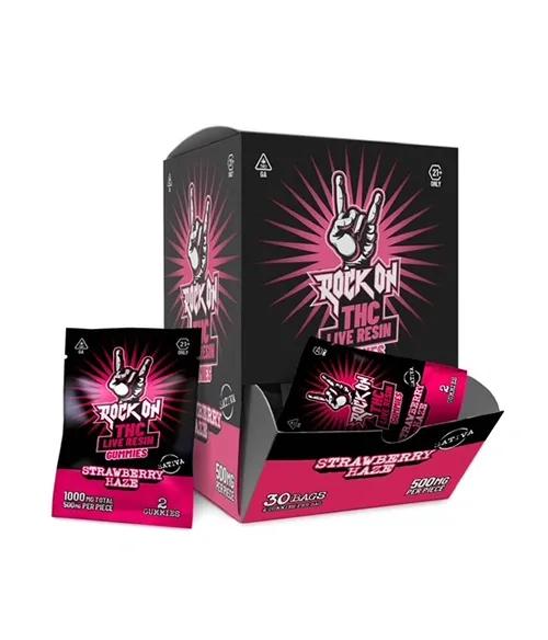 ROCK-ON THC GUMMIES - Premium and potent formula by ROCK-ON