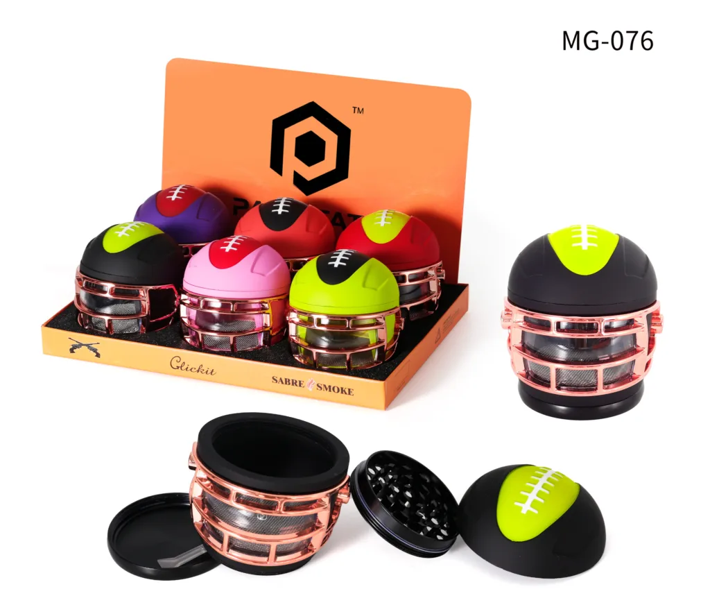 SILICONE MUSHROOM MONSTER WATER PIPE is displayed highlighting its unique look and sturdy build.