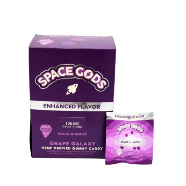 SPACE GODS D9 + CBD GUMMY - Premium and potent formula by SPACE GODS