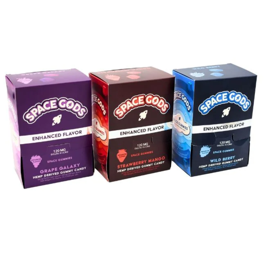 SPACE GODS D9 + CBD GUMMY - Premium and potent formula by SPACE GODS