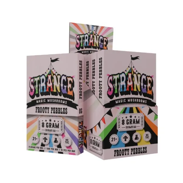High-quality STRANGE ‘MAGIC MUSHROOM’ CHOCOLATE BAR from STRANGE MUSHROOM.