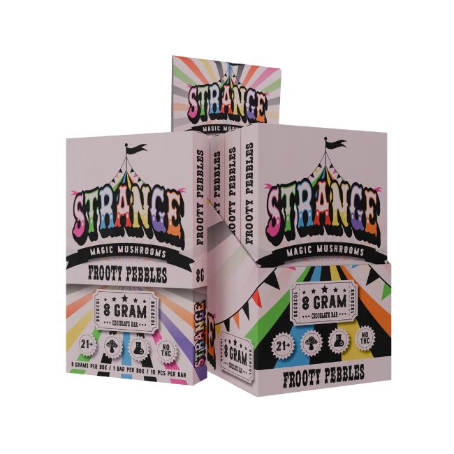 High-quality STRANGE ‘MAGIC MUSHROOM’ CHOCOLATE BAR from STRANGE MUSHROOM.