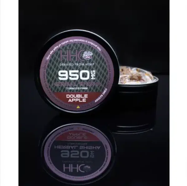Close-up and lifestyle images of the SUN STATE HHC SHISHA by SUN STATE.