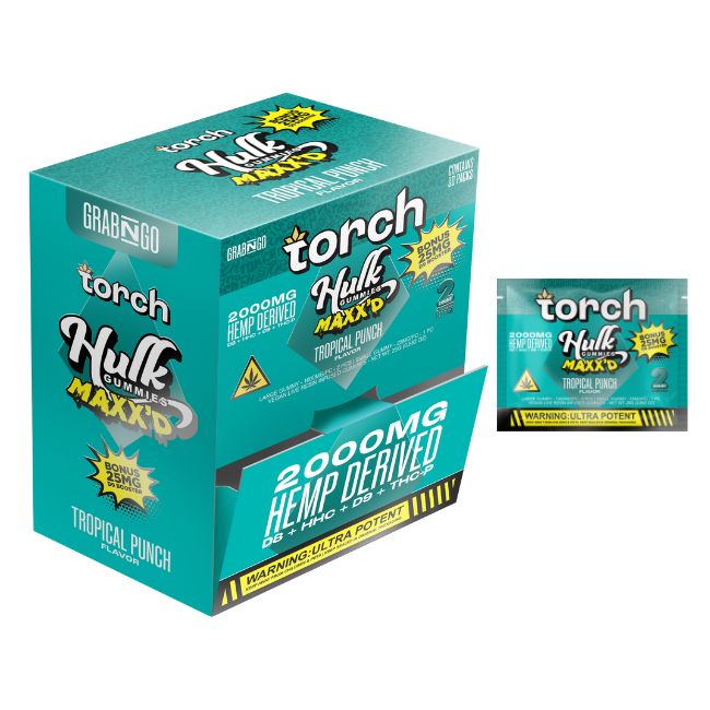 TORCH ‘HULK GUMMIES’ MAXX’D - Premium and potent formula by TORCH