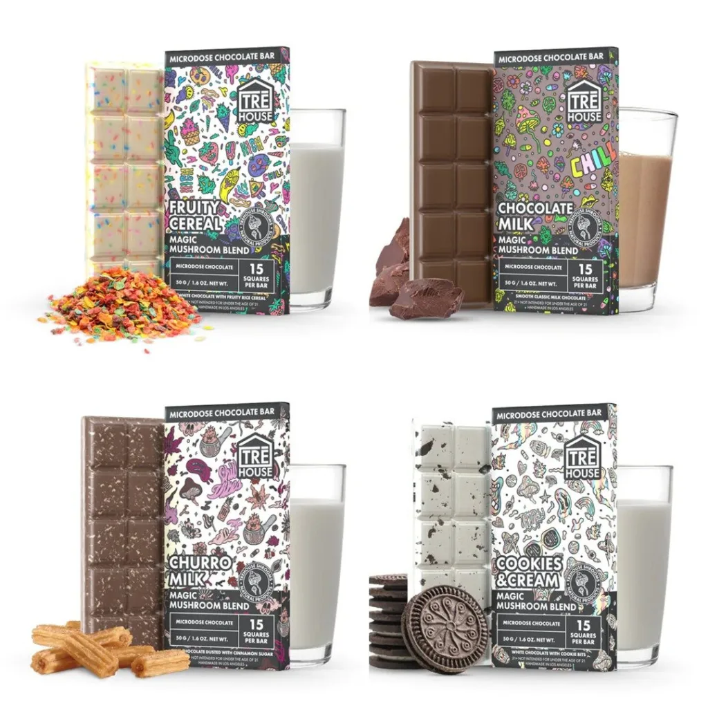 High-quality TRE HOUSE MAGIC MUSHROOM CHOCOLATE BAR from TRE HOUSE.
