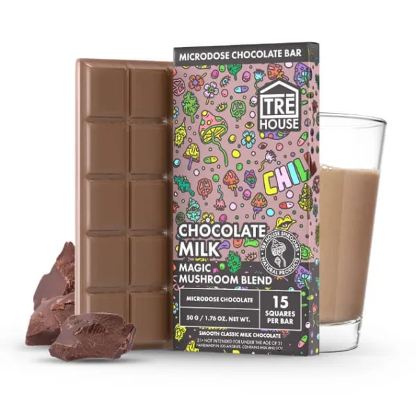 High-quality TRE HOUSE MAGIC MUSHROOM CHOCOLATE BAR from TRE HOUSE.