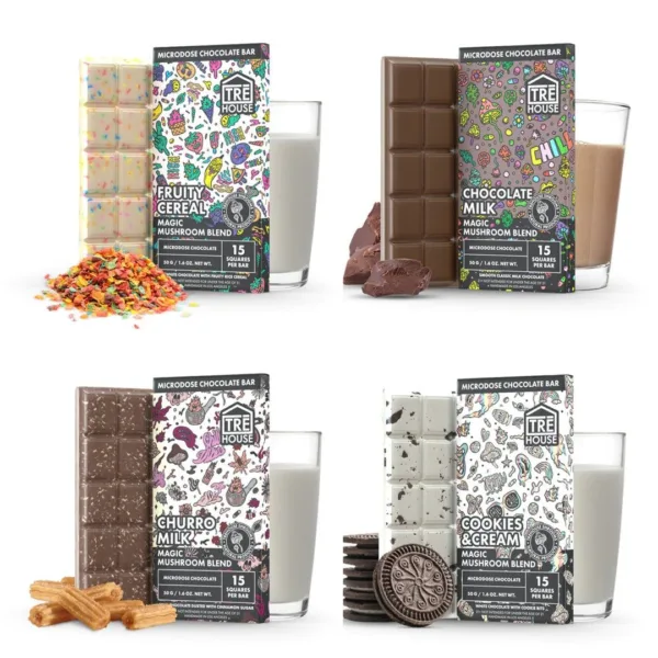 High-quality TRE HOUSE MAGIC MUSHROOM CHOCOLATE BAR from TRE HOUSE.