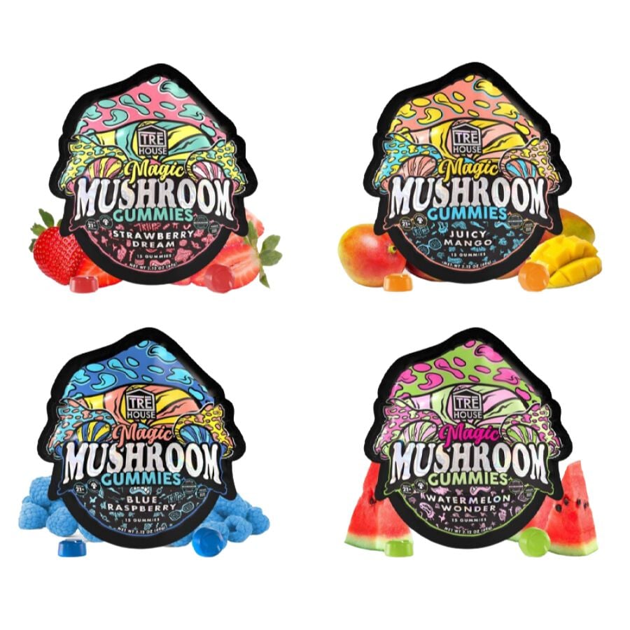 High-quality TRE HOUSE MAGIC MUSHROOM GUMMIES from TRE HOUSE.