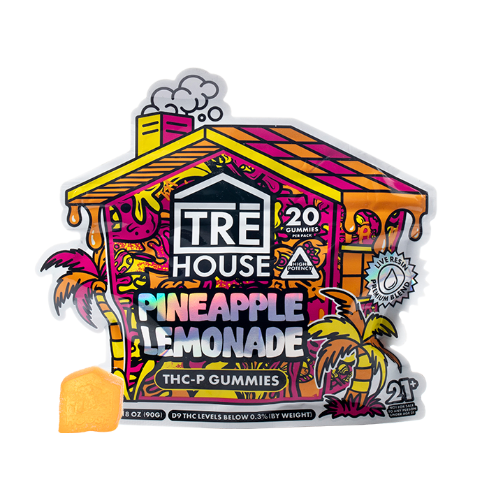 TRE HOUSE ‘THCP LIVE RESIN HIGH POTENCY’ GUMMIES - Premium and potent formula by TRE HOUSE