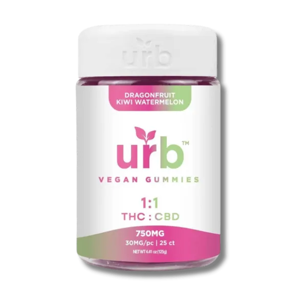 URB 1:1 THC/CBD GUMMY - Premium and potent formula by URB