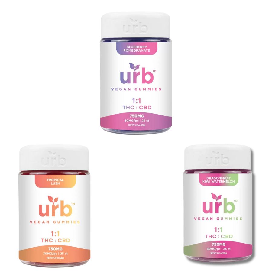 URB 1:1 THC/CBD GUMMY - Premium and potent formula by URB