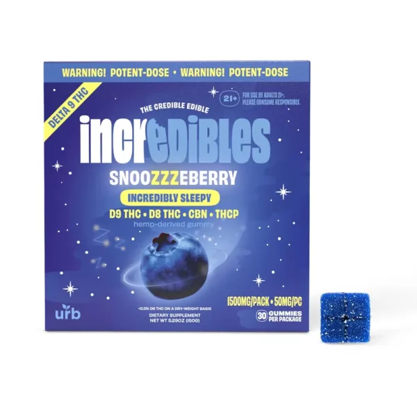 URB ‘INCREDIBLES’ D9 GUMMIES - Premium and potent formula by URB