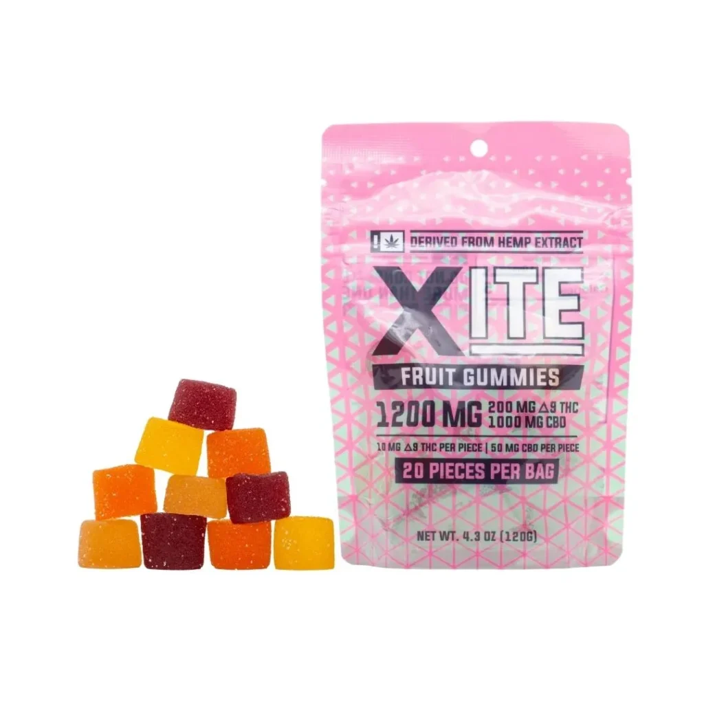 XITE D9 FRUIT GUMMIES – official XITE product photo