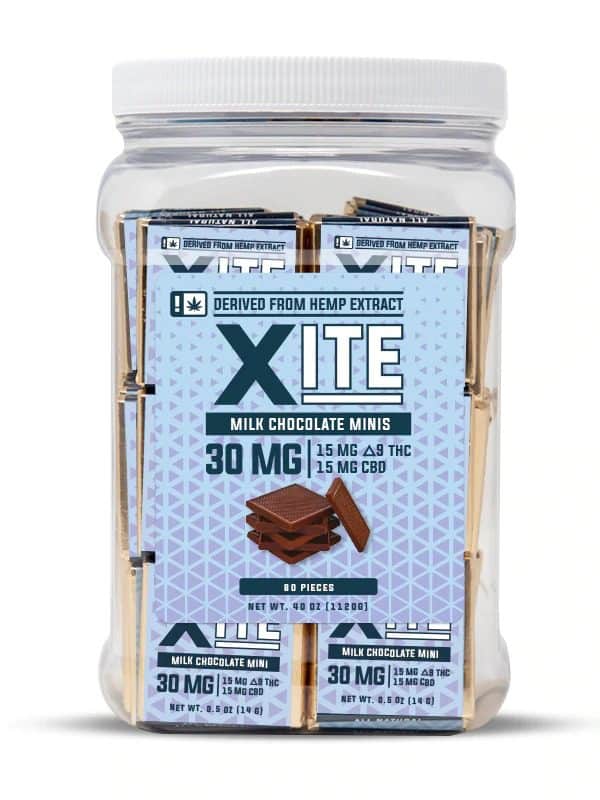 High-quality XITE D9 MINI MILK CHOCOLATE SQUARES from XITE.