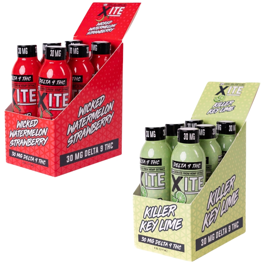 XITE ‘WICKED D9’ DRINKS - Premium and potent formula by XITE